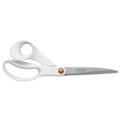 Fiskars Univerzální nůžky velké 24cm bílé