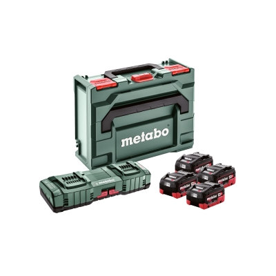 Metabo Basic-Set LiHD 4x LiHD 5.5Ah ASC 145 DUO  +  ML