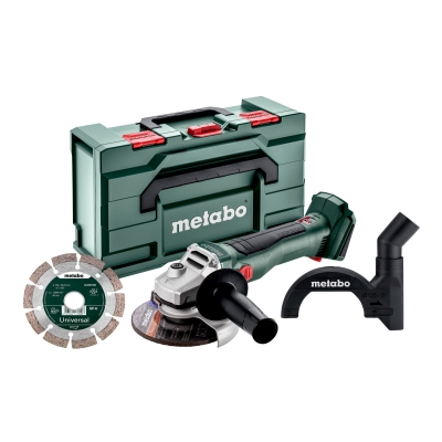 Metabo W 18 L BL 9-125 + ochr. kryt ods. + dia kot pouze stroj