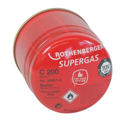 Rothenberger Supergas C 200 TSS s bezpečnostním systémem A