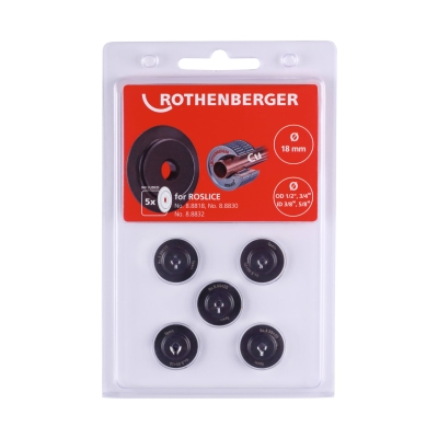 Rothenberger Řezací kolečko pro ROSLICE 18mm, 1/2-3/4", 5ks