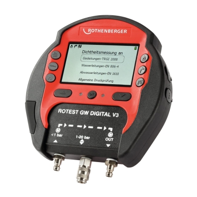 Rothenberger ROTEST GW Digital V3 - sada Plyn / Voda