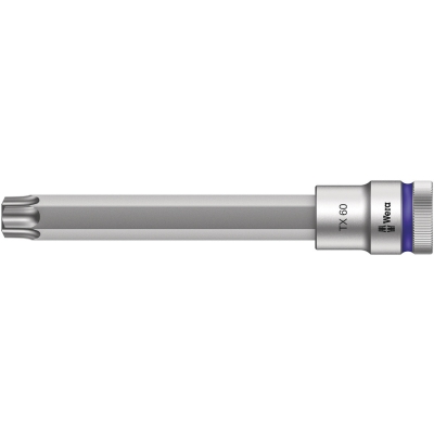 Wera 8767 C HF TORX® zástrčný nástavec Zyklop, s přidržovací funkcí, upínací část 1/2", TX 60 x 140 mm