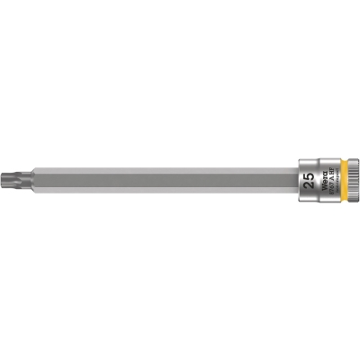 Wera 8767 A HF TORX® Zyklop zástrčný nástavec, s přidržovací funkcí, upínací část 1/4", TX 25 x 100 mm