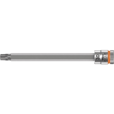 Wera 8767 A HF TORX® Zyklop zástrčný nástavec, s přidržovací funkcí, upínací část 1/4", TX 30 x 100 mm