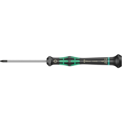 Wera 2067 TORX® HF Šroubováky s přidržovací funkcí k použití v elektronice, TX 7 x 60 mm