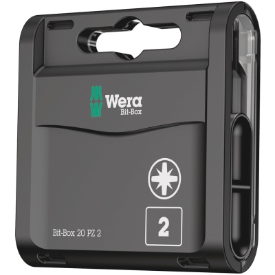 Wera Bit-Box 20 PZ, PZ 2 x 25 mm, 20 dílný