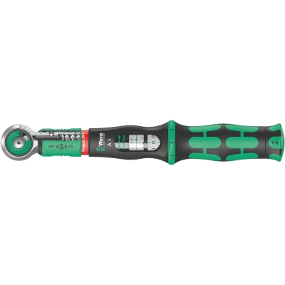 Wera Momentový klíč Safe-Torque A 1 s připojovacím rozměrem čtyřhranu 1/4", 2-12 Nm, 1/4" x 2-12 Nm