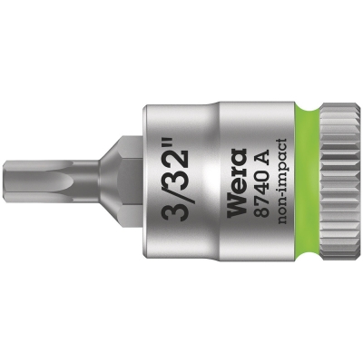 Wera 8740 A Zyklop zástrčný nástavec, upínací část 1/4", 3/32" x 28 mm