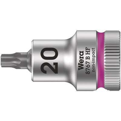 Wera 8767 B HF TORX® Zyklop zástrčný nástavec, s přidržovací funkcí, upínací čás 3/8", TX 20 x 35 mm