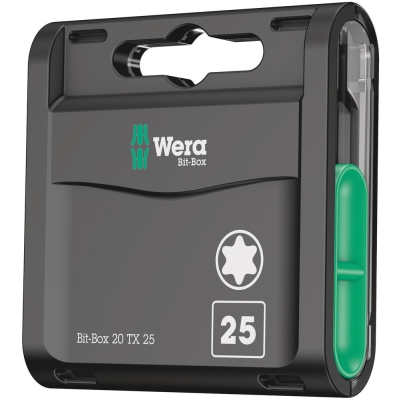 Wera Bit-Box 20 TX, TX 25 x 25 mm, 20 dílný