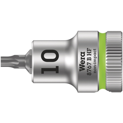 Wera 8767 B HF TORX® Zyklop zástrčný nástavec, s přidržovací funkcí, upínací čás 3/8", TX 10 x 35 mm