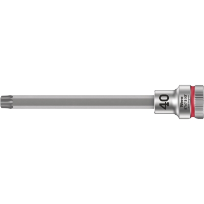 Wera 8767 B HF TORX® Zyklop zástrčný nástavec, s přidržovací funkcí, upínací čás 3/8", TX 40 x 107 mm