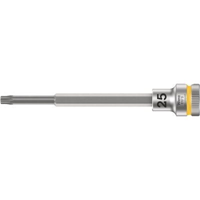 Wera 8767 B Hlavice s bitem TORX® Zyklop s upínací částí 3/8", s extra štíhlým profilem, TX 25 x 107 mm