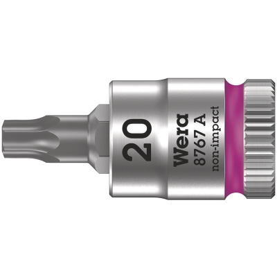 Wera 8767 A TORX® Zyklop zástrčný nástavec, upínací část 1/4", TX 20 x 28 mm