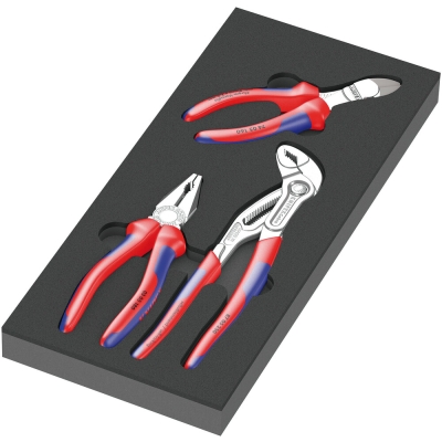 Wera 9780 Kleště KNIPEX v pěnové vložce, set 1, 3 dílný