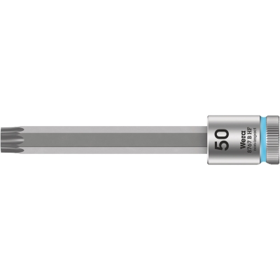 Wera 8767 B HF TORX® Zyklop zástrčný nástavec, s přidržovací funkcí, upínací čás 3/8", TX 50 x 100 mm