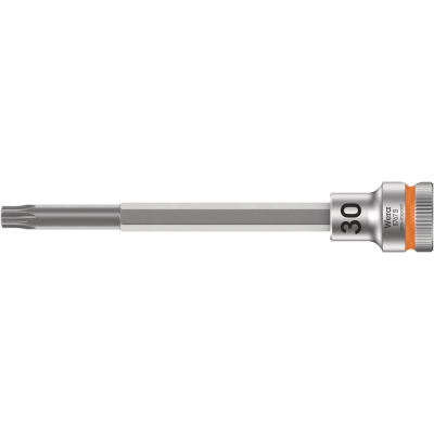 Wera 8767 B Hlavice s bitem TORX® Zyklop s upínací částí 3/8", s extra štíhlým profilem, TX 30 x 107 mm