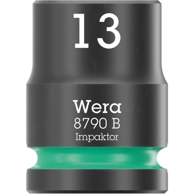 Wera 8790 B Nástrčná hlavice Impaktor s připojovacím rozměrem 3/8", 13 x 30 mm