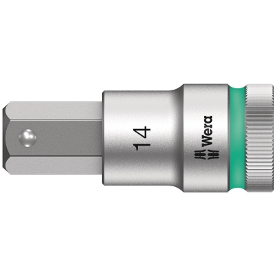 Wera 8740 C HF Zyklop zástrčný nástavec, s přidržovací funkcí, upínací čás 1/2", 14 x 60 mm