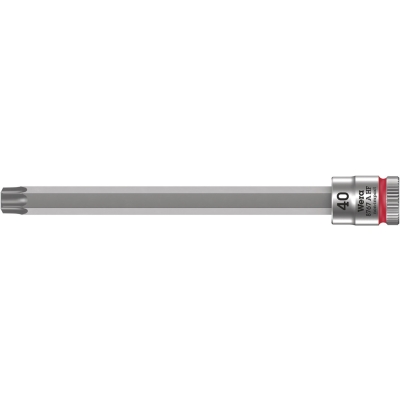 Wera 8767 A HF TORX® Zyklop zástrčný nástavec, s přidržovací funkcí, upínací část 1/4", TX 40 x 100 mm