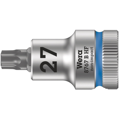 Wera 8767 B HF TORX® Zyklop zástrčný nástavec, s přidržovací funkcí, upínací čás 3/8", TX 27 x 35 mm