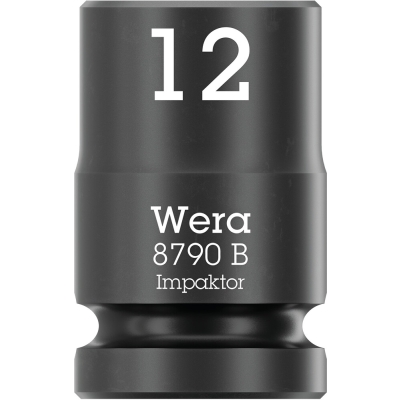 Wera 8790 B Nástrčná hlavice Impaktor s připojovacím rozměrem 3/8", 12 x 30 mm