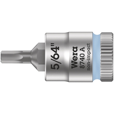 Wera 8740 A Zyklop zástrčný nástavec, upínací část 1/4", 5/64" x 28 mm