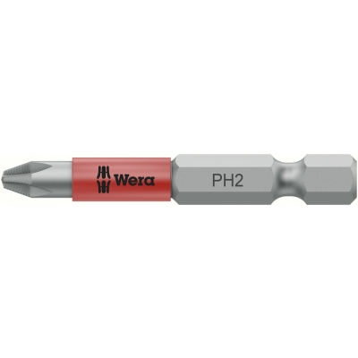 Wera 853/4 Bity ACR® SL s bužírkou, magnetizované, PH 2 x 50 mm