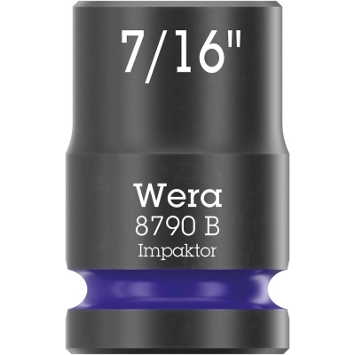 Wera 8790 B Nástrčná hlavice Impaktor s připojovacím rozměrem 3/8", 7/16" x 30 mm