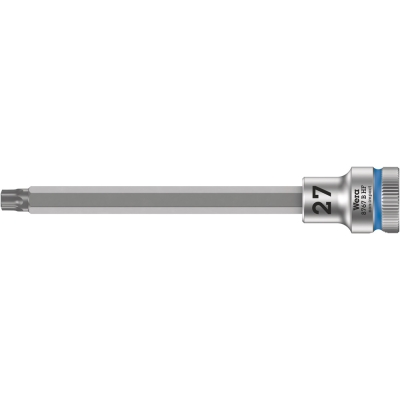 Wera 8767 B HF TORX® Zyklop zástrčný nástavec, s přidržovací funkcí, upínací čás 3/8", TX 27 x 107 mm