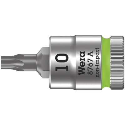 Wera 8767 A TORX® Zyklop zástrčný nástavec, upínací část 1/4", TX 10 x 28 mm